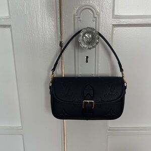 Mini black faux leather Bag